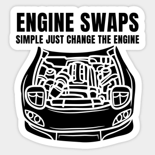Engine Swaps Sticker